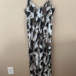 Ann Taylor Printed Maxi Dress